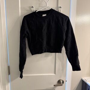 TNA Cozy Fleece crop